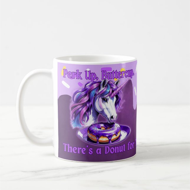 Caneca De Café Perk Up, ButterCup - Unicorn (Esquerda)