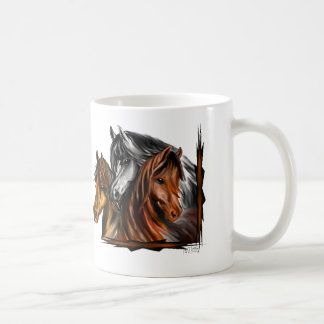 Caneca De Café PerliPrints3Horsesz