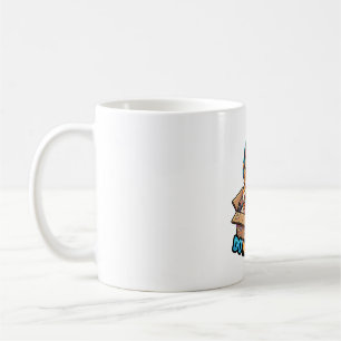 Caneca De Café Permaneça Enraizado Continue Crescendo Árvore Bons