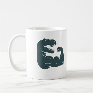 Caneca De Café Permaneça Strongasaurus