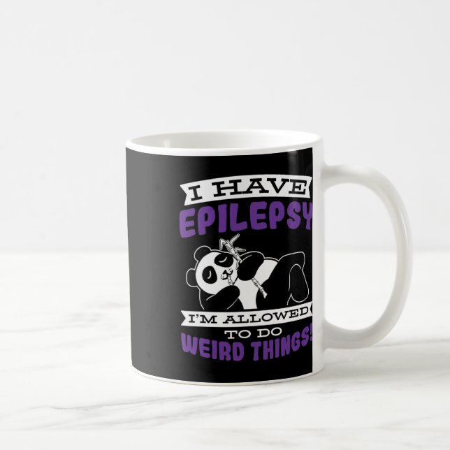 Caneca De Café Permitido Fazer Coisas Estranhas Tem Consciência E (Direita)