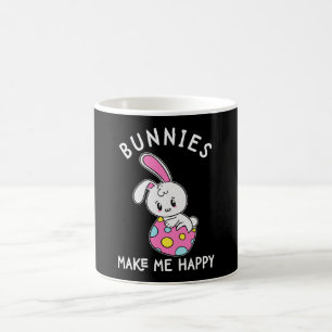 Caneca De Café Pernalonga Me Faz Felz pascoa Cesto De Ovos