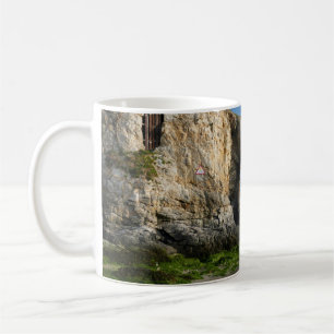 Caneca De Café Perranporth Sea Cornwall Costa Inglaterra