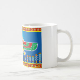 Caneca De Café Persa Faravahar do Zoroastrian