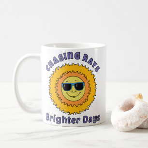 Caneca De Café Perseguindo Raios