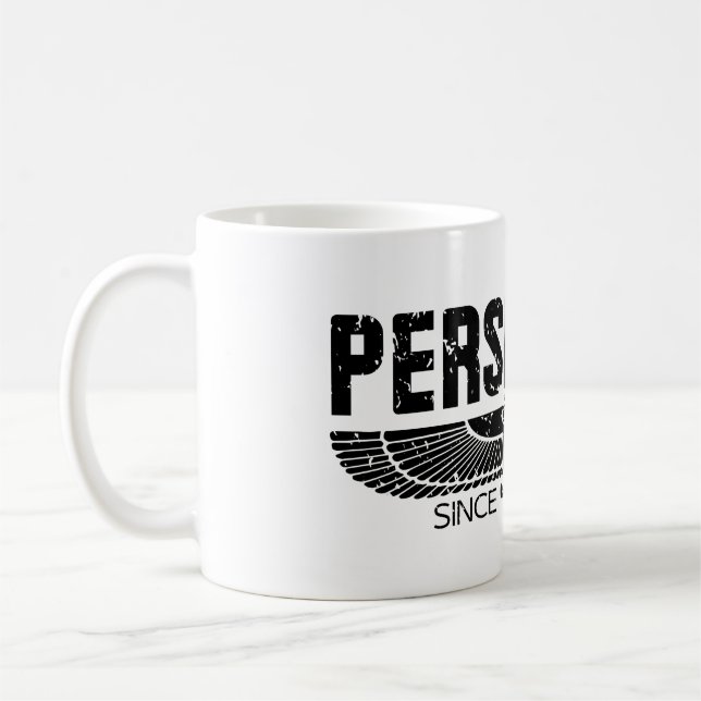 Caneca De Café Persépolis - design persa (irã) (Esquerda)