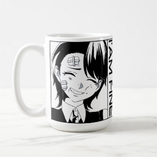 Caneca De Café Personagem de Anime Fofo: "ESTOU BEM"