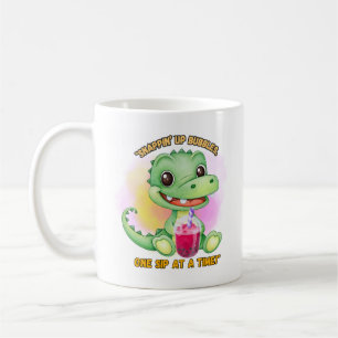 Caneca De Café personagem de desenho animado de aspas codriláveis