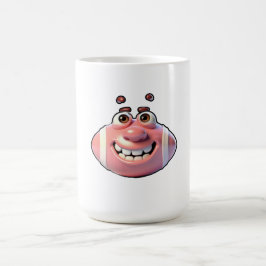 Caneca De Café Personagem de Desenho Animado de Beisebol Engraçad