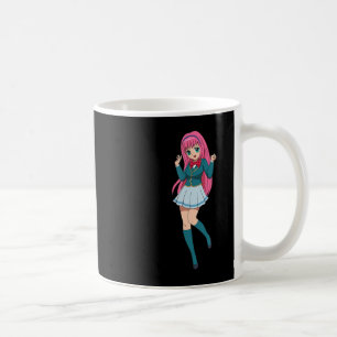 Caneca De Café Personagem de desenho animado Japonês de Anime Gir