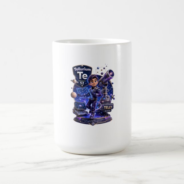 Caneca De Café Personagem do Telúrio da ATOMIVRA™  (Centro)