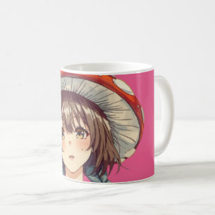 Caneca De Café Personagem Estilizado Anime Fantasia Presente