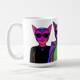 Caneca De Café Personagem felino