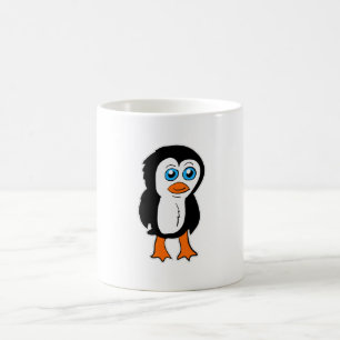 Caneca De Café Personagem Pinguim