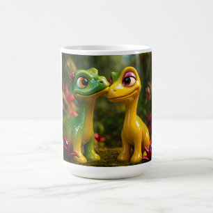 Caneca De Café Personagens de brinquedo Dino para crianças