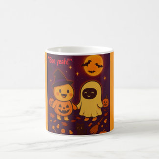 Caneca De Café Personagens de desenho animados bonitos de Hallowe