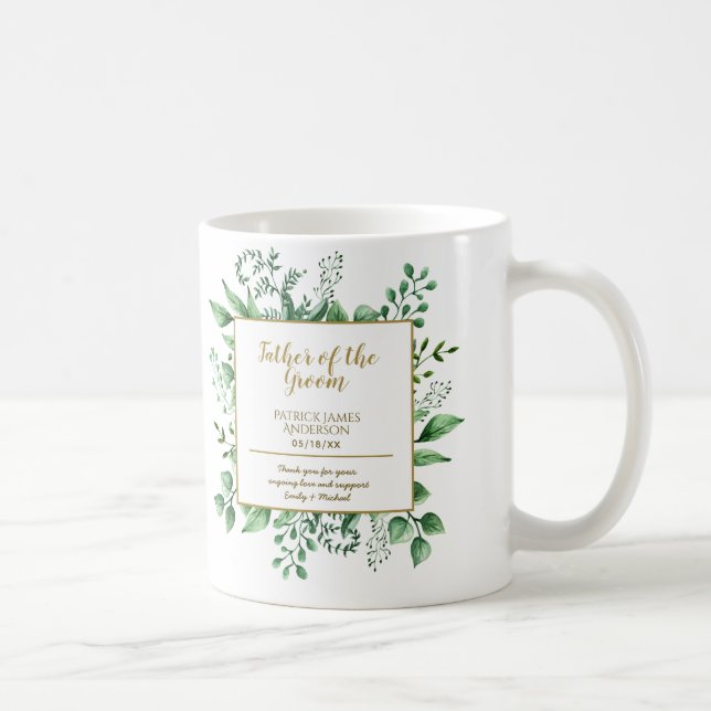 Caneca De Café Personalidade comemorativa do Padrinho de casament (Direita)