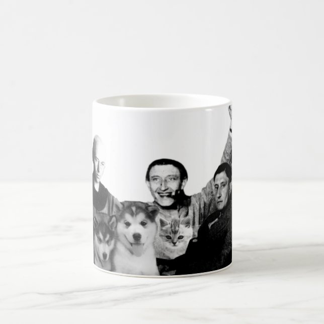 Caneca De Café Personalidades com animais bonitos (Centro)