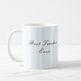 Caneca De Café Personalised Best Teacher Ever Mug