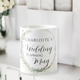 Caneca De Café Personalisierbar- Wedding-Planning-Mug