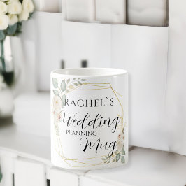 Caneca De Café Personalisierbar- Wedding-Planning-Mug