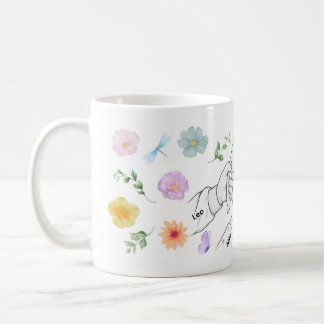 Caneca De Café Personalisierte Mama Tasse mit Kindernamen