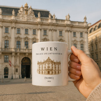 Caneca De Café Personalisierte Wien Palais Liechtenstein