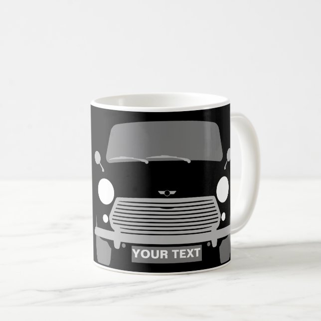 Caneca De Café personalização personalizada do mini car Mug (Frente Esquerda)