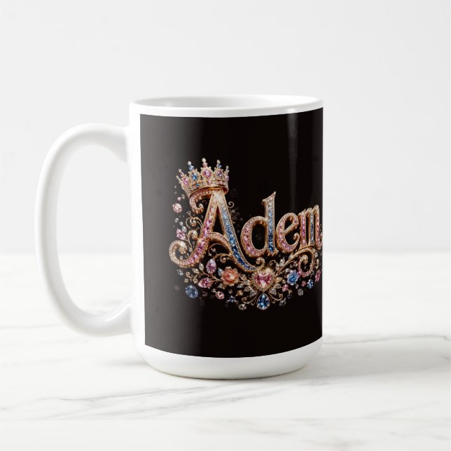 Caneca de Café Personalizada Adam Crown (Esquerda)