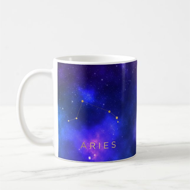 Caneca de café personalizada Aries (Esquerda)