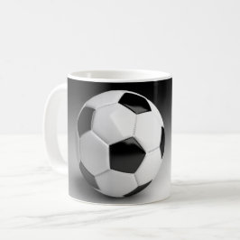 Caneca de Café Personalizada Bola de Futebol