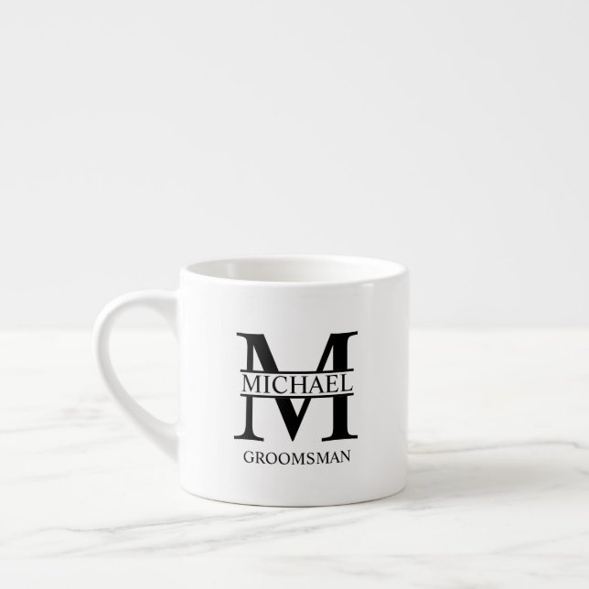 Caneca de Café Personalizada Clássica para Padrinh (Esquerda)