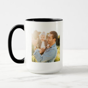 Caneca de Café Personalizada com Foto do Melhor Pa