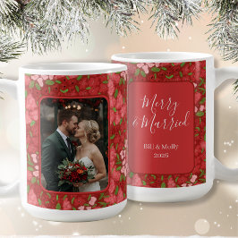 Caneca de Café Personalizada com Foto e Tema Flora