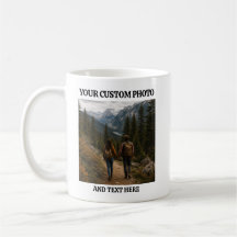 Caneca de Café Personalizada com Foto e Texto