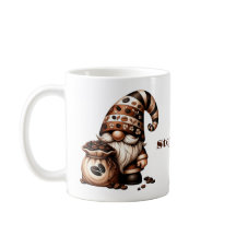 Caneca de Café Personalizada com Gnomo