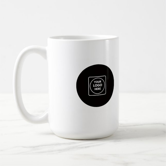 Caneca de Café Personalizada com Logotipo Empresar (Esquerda)