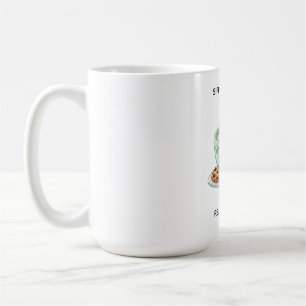 Caneca de café personalizada com nome para leitura