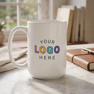 Caneca de Café Personalizada com Seu Logotipo