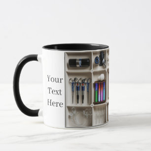Caneca de café personalizada com tema de médico
