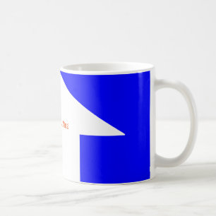 Caneca de café personalizada da seta