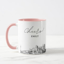 Caneca de Café Personalizada de Casamento em India
