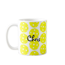 Caneca de café personalizada de Pickleball