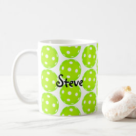 Caneca de café personalizada de Pickleball