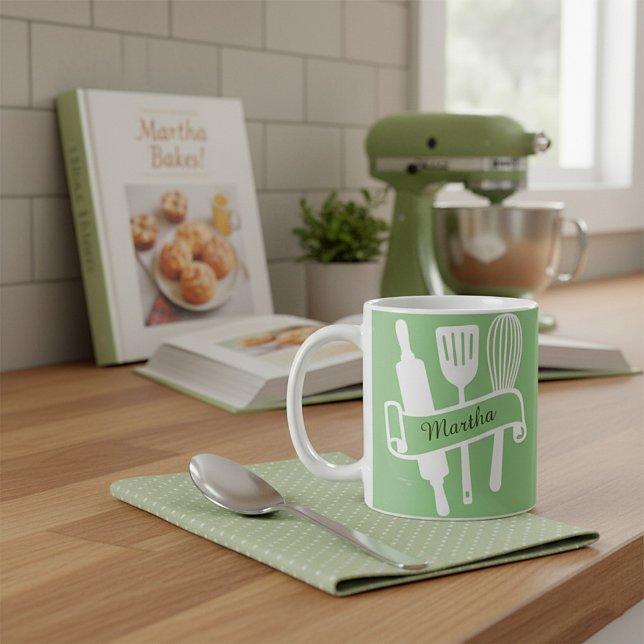 Caneca de café personalizada do chef (Criador carregado)