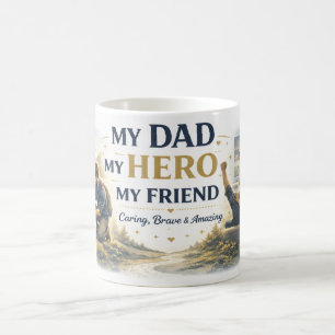 Caneca de café personalizada do Dia dos Pais