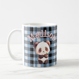 Caneca de Café Personalizada do Panda Fofo