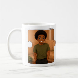 Caneca de Café Personalizada e Editável para o Dia
