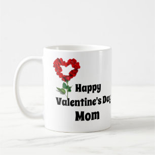 Caneca de café personalizada Feliz Dia dos Namorad