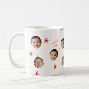 Caneca de Café Personalizada Fofa para o Dia dos P